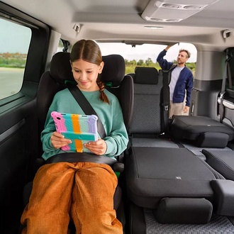 Relaxing in the Proace Verso